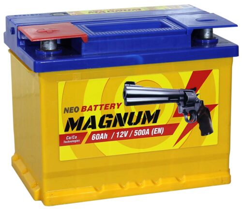 Аккумулятор 6СТ-60 MAGNUM NEO п/п 500А