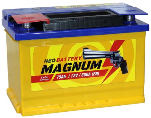 Аккумулятор 6СТ-75 MAGNUM NEO п/п 600А/ч