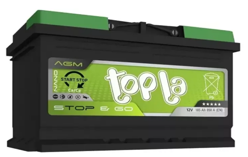 Аккумулятор 6СТ-105 TOPLA AGM StartStop о/п 950А