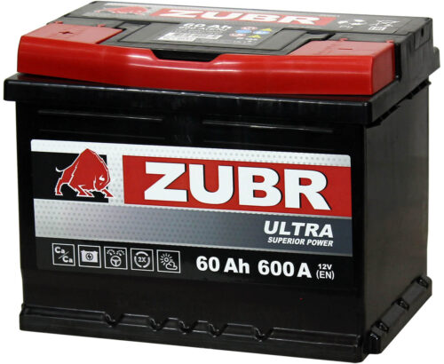 Аккумулятор 6СТ-60 Zubr Ultra п/п 600А