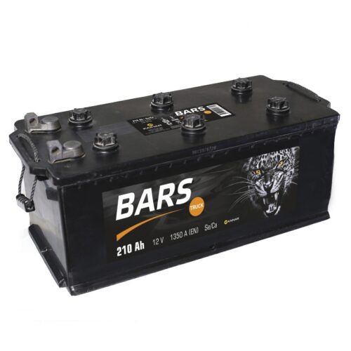Аккумулятор 6СТ-210 BARS рос/болт 1350А