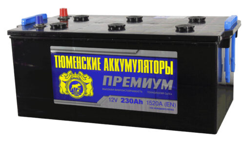Аккумулятор 6СТ-230 ТЮМЕНЬ PREMIUM о/п ин.авто 1520А