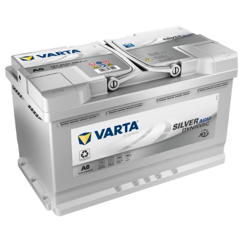 Аккумулятор 6СТ-80 VARTA Silver Dynamic AGM Stop&Go 80А/ч 800А о/п